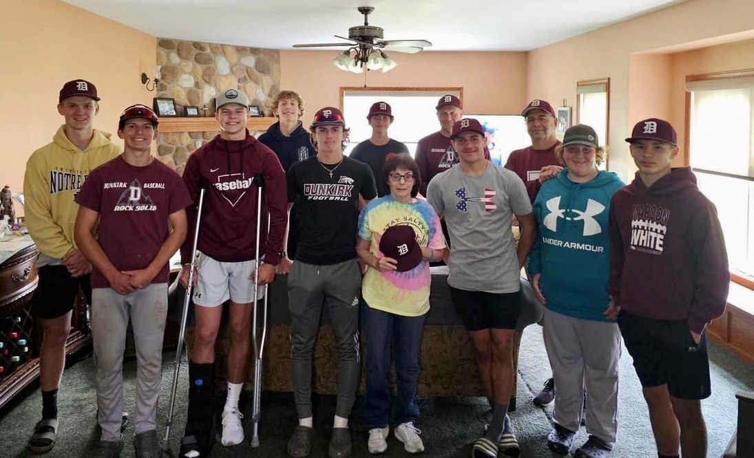 All heart, one beat Dunkirk baseball team stands with fan battling cancer News, Sports, Jobs